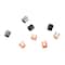 12 Packs: 600 ct. (7,200 total) 2mm Assorted Colors Metal Crimp Tubes by Bead Landing™